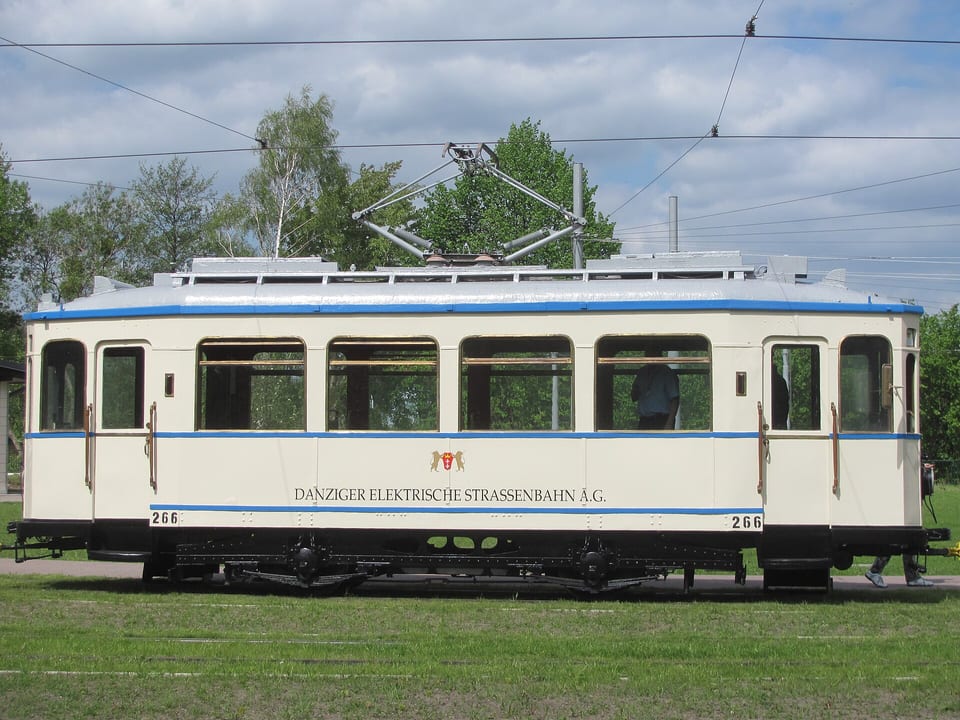 Zabytkowy tramwaj Bergmann z 1927 roku
