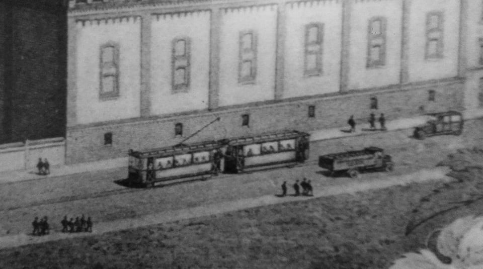 Tramwaj w Gliwicach, około 1900