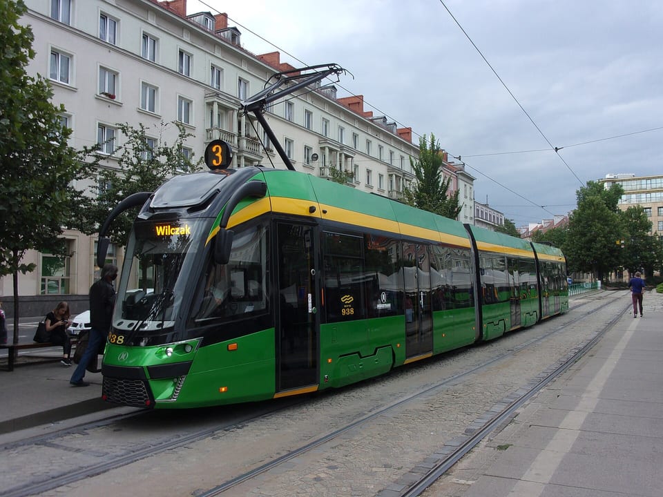 Tramwaj Moderus Gamma na linii 3 w Poznaniu, 2021
