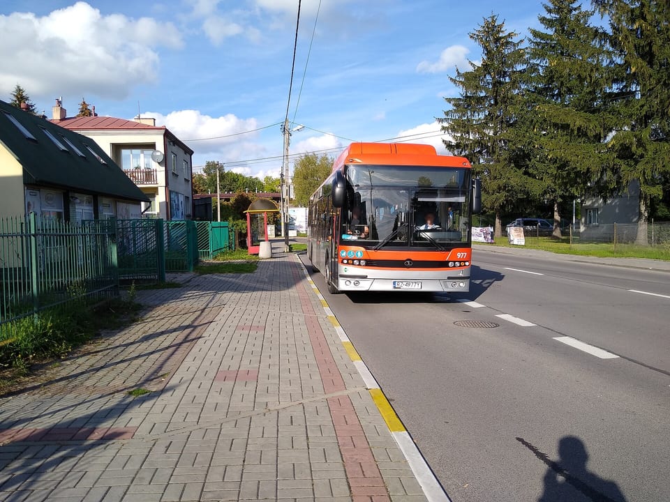 Autosan M12LF przy ul. Wita Stwosza