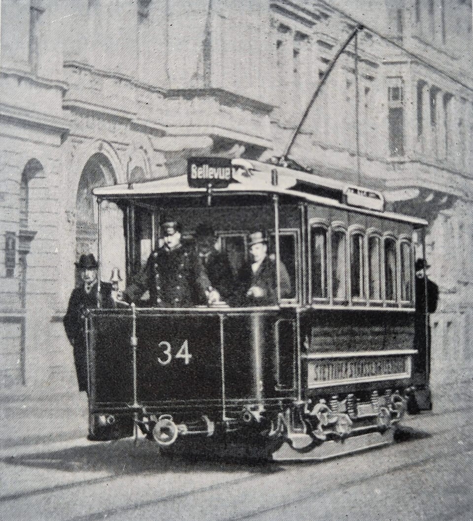 Elektryczny wagon Herbrand nr 34